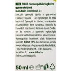 Bilka homeopátiás fogkrém mandarin 2+ 50 ml