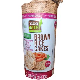 Rice Up puff. barna rizs szelet 7 szupermaggal 120 g