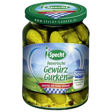 Specht cornichons uborka 370 ml