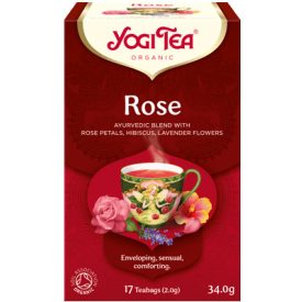 YOGI BIO RÓZSA TEA 17 filter
