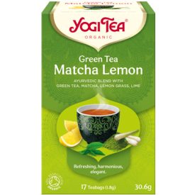 YOGI BIO ZÖLD TEA MATCHA-CITROM 17 filter