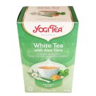 Yogi bio tea fehér tea aloe verával 17 filter