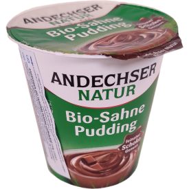 Csokis tejszín puding Andechser bio 150g