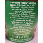 Csokis tejszín puding Andechser bio 150g