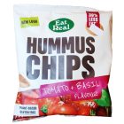 Eat Real Humusz chips paradicsom-bazsalikom, 45 g