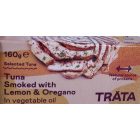 Trata füstölt tonhal citrommal és oregánóval 217g/160 g