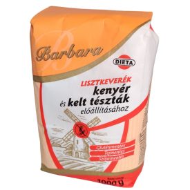 Barbara gluténmentes lisztkeverék kenyérhez 1kg