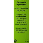 Aromax citrom illóolaj 10 ml