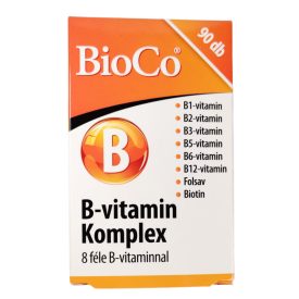 Bioco b-vitamin komplex tabletta 90 db