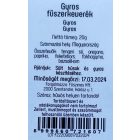 Fűszerész | gyros fűszerkeverék 20 g