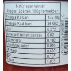Papp lekvár Eper cuk.ment. 200g