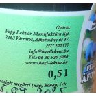 Papp szörp fekete áfonya cuk.ment. 500ml
