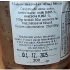 mákos-mazsolás alma lekvár Papp 200g