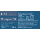 GAL K-komplex+D3 20ml