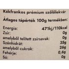 Gesztencia kékfrankos szőlőlekvár 200g