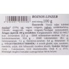 Ballagó rozsos linzer 2db-os