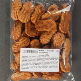 Rozsos-mandulás teasütemény 100g
