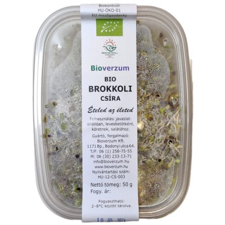 Bio Brokkoli csíra 50g - magyar