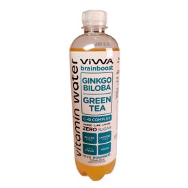 Viwa brainboost ginkgo biloba-zöldtea vitaminvíz 600 ml