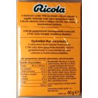 Ricola gyömbér-narancsmenta 40g