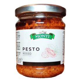 Monti pesto rosso gluténment. 180 g
