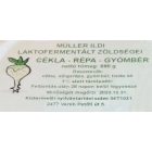 M. Ildi Fermentált cékla, répa, gyömbér 720 ml