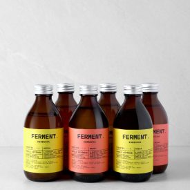 Ferment kombucha (rózsa, meggy) 6 üveg